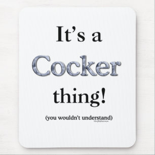 Cocker Spaniel Thing Mouse Mat