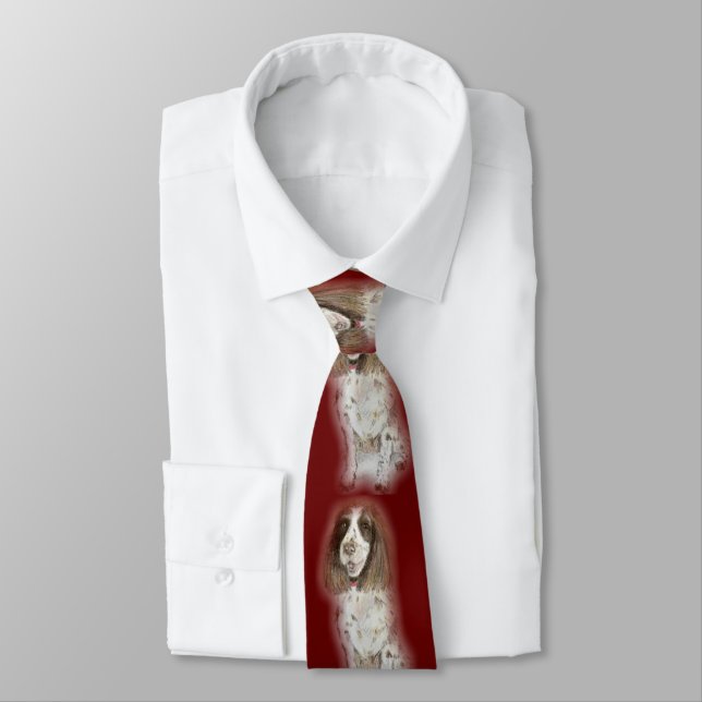 Cocker Spaniel Tie (Tied)