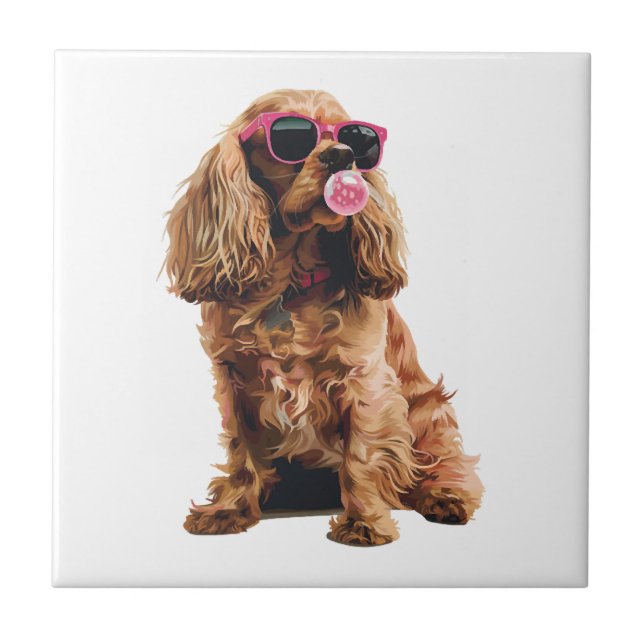 Cocker Spaniel Tile (Front)