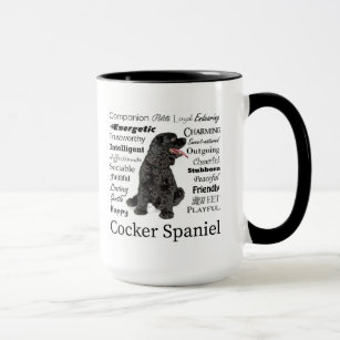 Cocker Spaniel Traits Mug