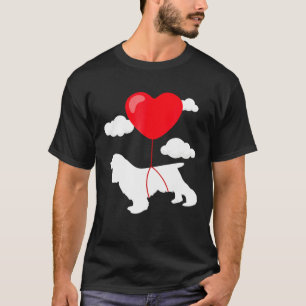 Cocker Spaniel Valentines Day For Dog Owner T-Shirt