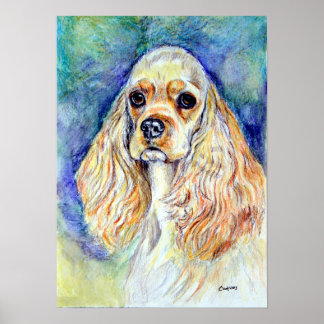 Cocker Spaniel Wall Print