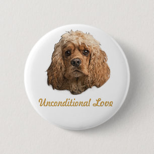 cocker Spaniels 6 Cm Round Badge