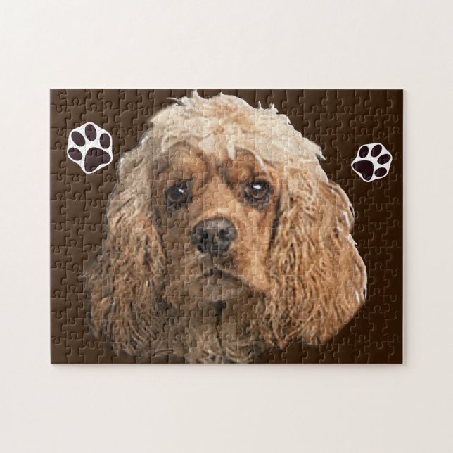 cocker Spaniels Jigsaw Puzzle (Horizontal)