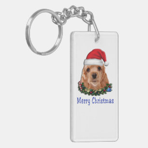 Cocker Spaniels Key Ring