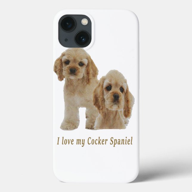 Cocker spaniels  products Case-Mate iPhone case (Back)
