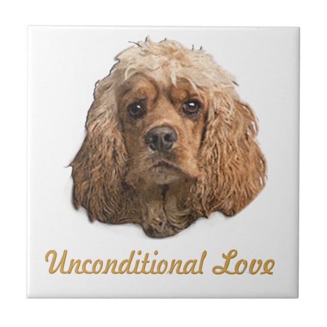 cocker Spaniels Tile (Front)