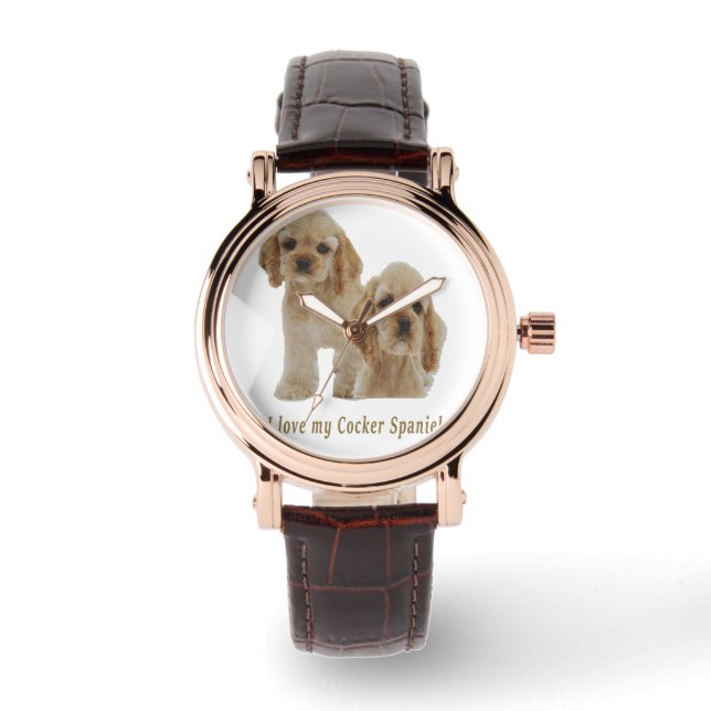 cocker spaniels watch (Front)