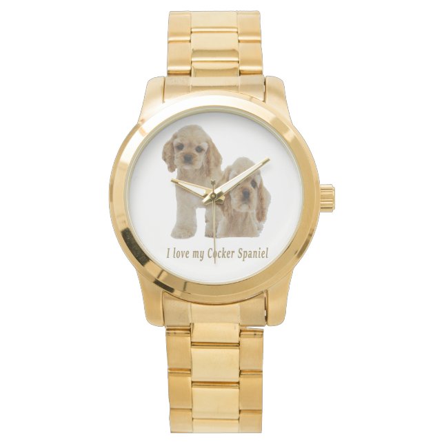 cocker spaniels watch (Front)