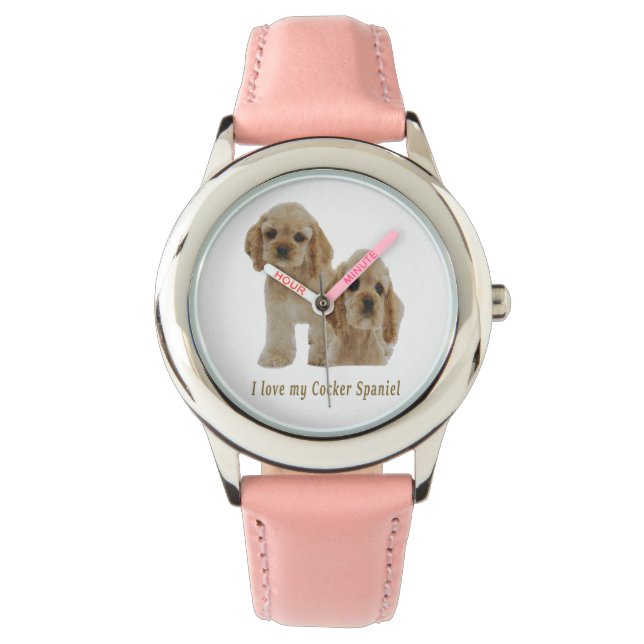 cocker spaniels watch (Front)