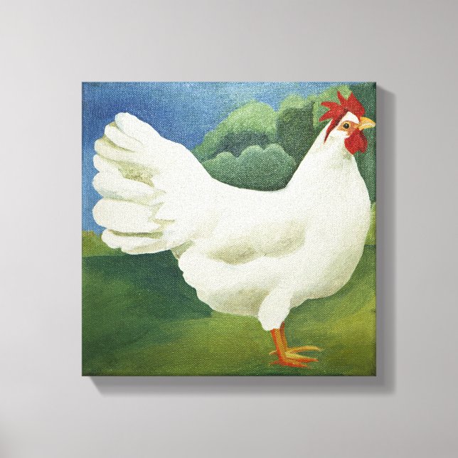 Cockerel 2013 canvas print (Front)