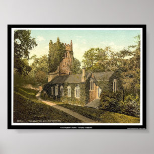 Cockington Church, Torquay, England Poster