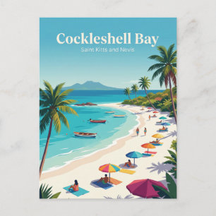 Cockleshell Bay Saint Kitts and Nevis Postcard