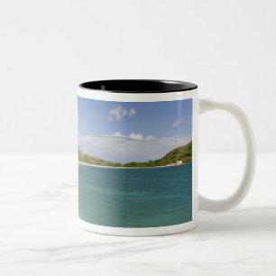 Cockleshell Bay, southeast peninsula, St Kitts, Two-Tone Coffee Mug