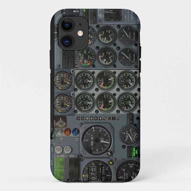 Cockpit Instruments panel Case-Mate iPhone Case (Back)