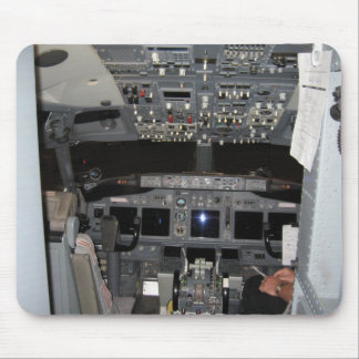 Cockpit Jet Aircraft Mouse Mat