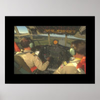 Cockpit of C-130 Hercules_Military Aircraft