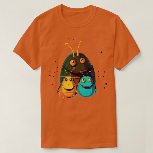 Cockroach Fathers Day T-Shirt (Design Front)