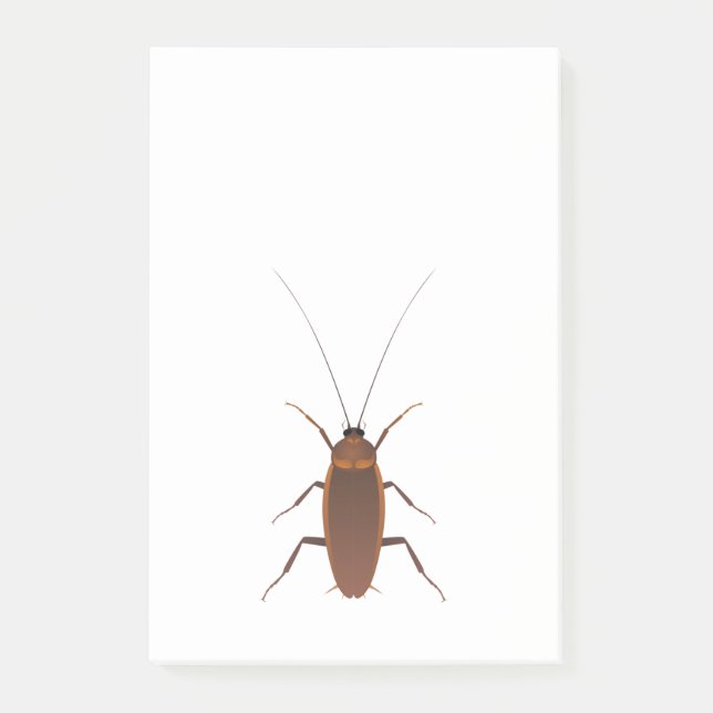 Cockroach Insect Post-it Notes (Front)