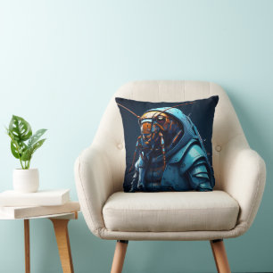 cockroach man cushion