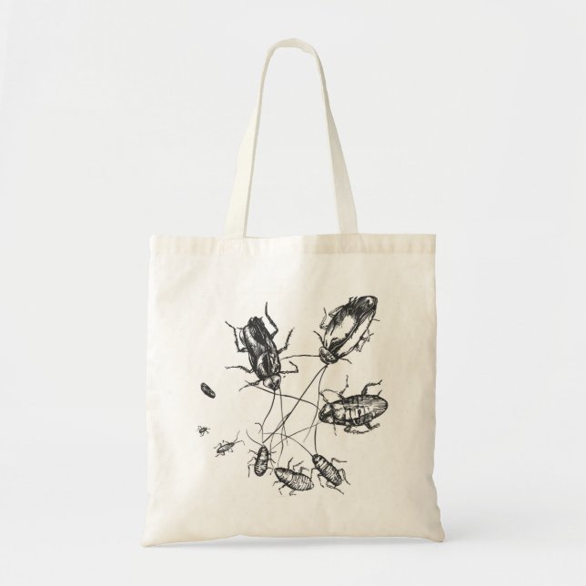 Cockroach Shopper Tote Bag (Front)