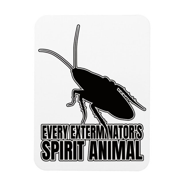 Cockroaches Cockroach Roach – Entomology Geek Magnet (Vertical)