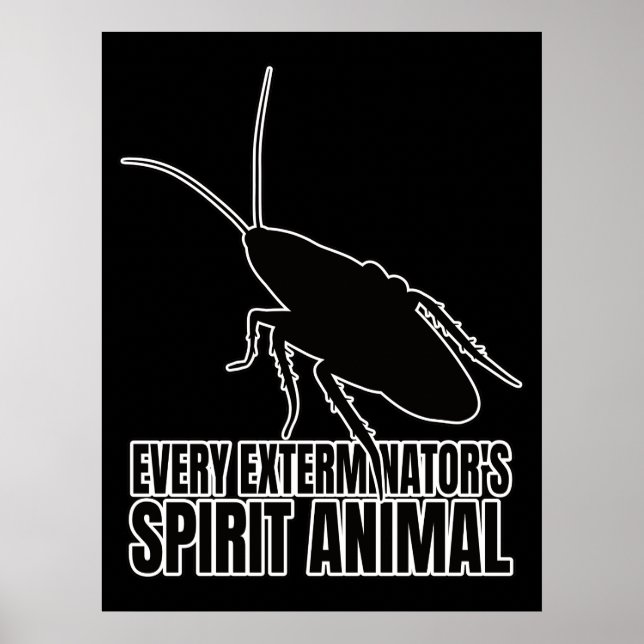 Cockroaches Cockroach Roach – Entomology Geek Poster (Front)