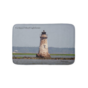 Cockspur Island Lighthouse bathmat