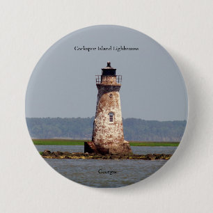 Cockspur Island Lighthouse button