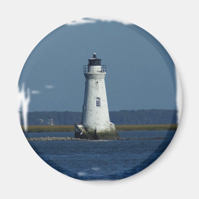 Cockspur Island Lighthouse Magnet (Front)