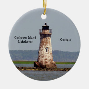 Cockspur Island Lighthouse ornament