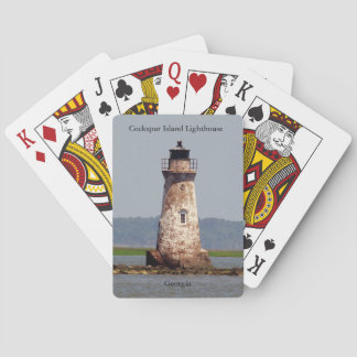 Cockspur Island Lighthouse playing cards