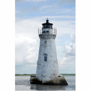 Cockspur Island Lighthouse Standing Photo Sculpture