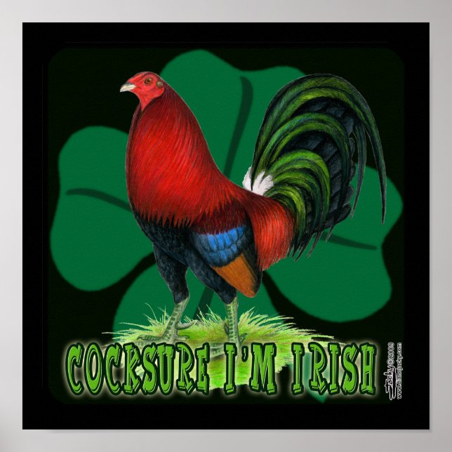 Cocksure I'm Irish Too! Poster (Front)