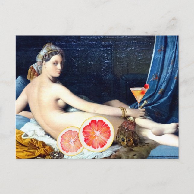 Cocktail al la Grande Postcard (Front)