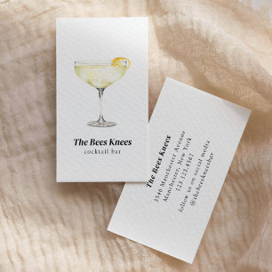 Cocktail Bar Business Card