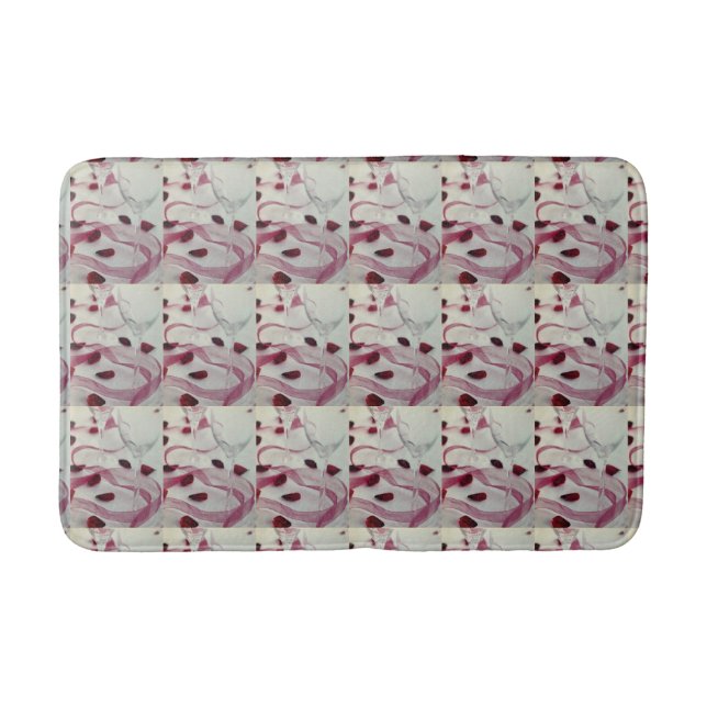 **COCKTAIL BATH MATT** MATCHING TOOTHBRUSH HOLDER MAT (Front)
