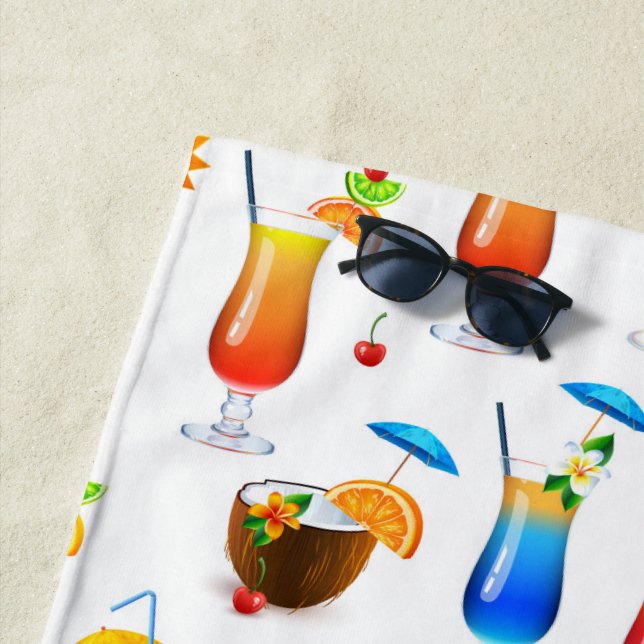 Cocktail Beach Towel (In Situ)