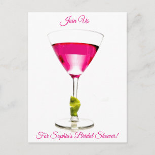 Cocktail Bridal Shower Invitation