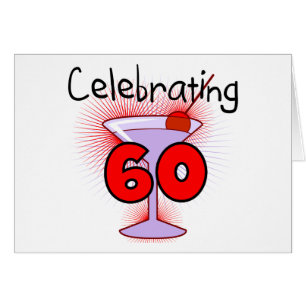 Cocktail Celebrating 60 Tshirts and Gifts