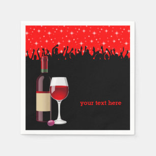 Cocktail * choose background colour napkin