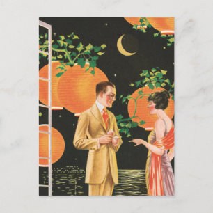 Cocktail Coversations Postcard