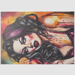 Cocktail Cuties Sangria Decoupage Paper 