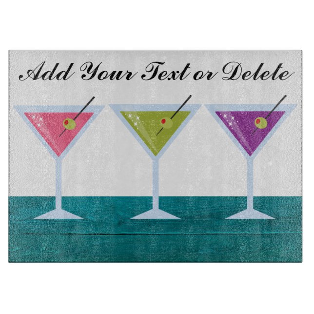 Cocktail Cutting Board (Front)