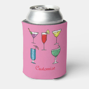 Cocktail Drink Assortment Thunder_Cove Can Cooler