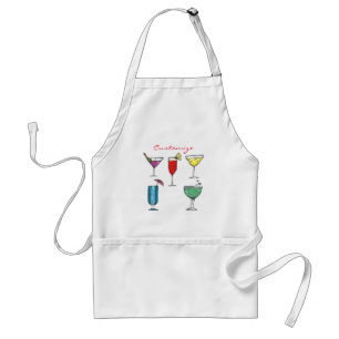 Cocktail Drink Assortment Thunder_Cove Standard Apron
