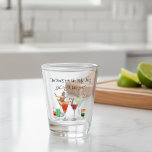 Cocktail Drinking Funny Saying Christmas  Shot Glass<br><div class="desc">This design may be personalised in the area provided by changing the photo and/or text. Or it can be customised by clicking Personalise this Template and then choosing the click to customise further option and delete or change the colour of the background, add text, change the text colour or style,...</div>