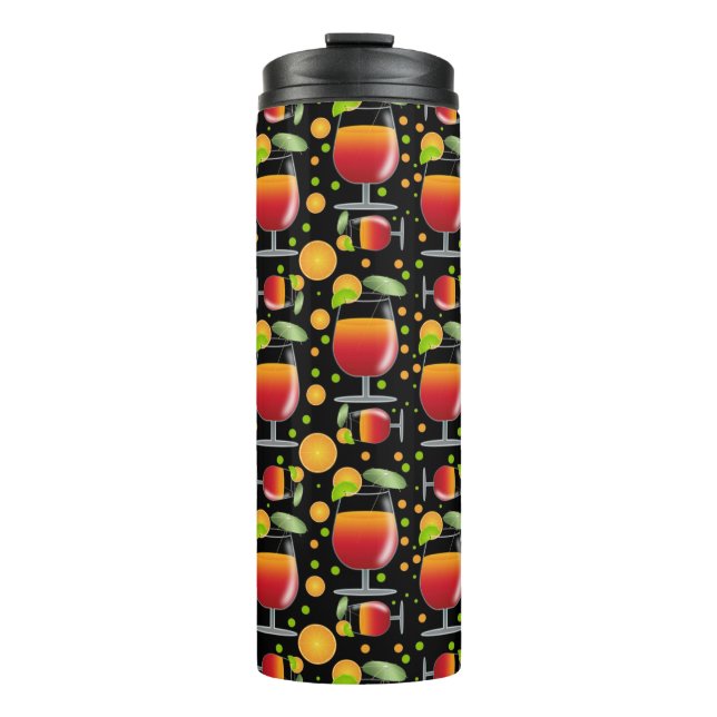 Cocktail Drinks Thermal Tumbler (Front)