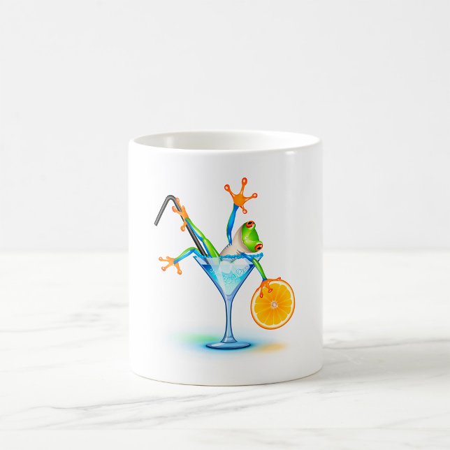 Cocktail Frog Coffee Mug (Creator Uploaded)