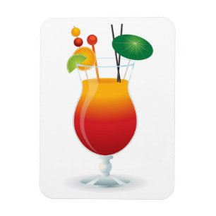 COCKTAIL GLASS MAGNET